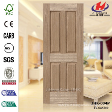 JHK 004P Cheap Sale Oito Painel Engineered OAK Espanha HDF Folheado Moldado Porta Pele